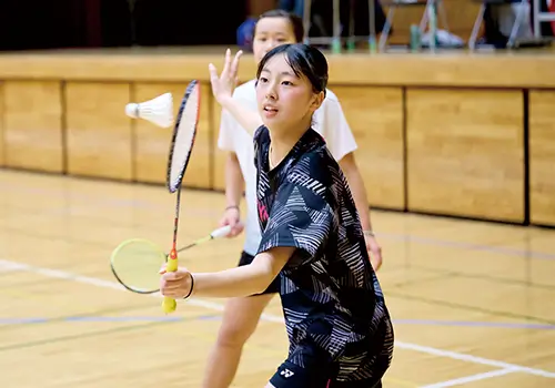 女子バドミントン部