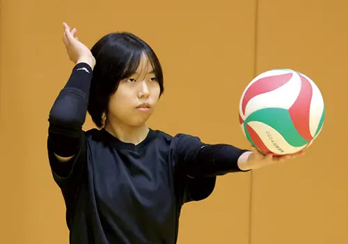 女子バレー部